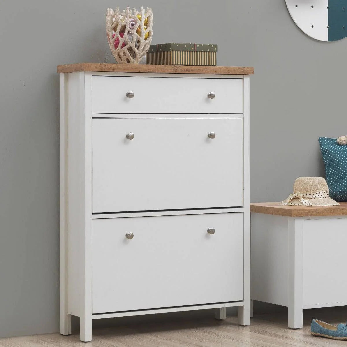 Astbury 3 Tier Shoe Cabinet