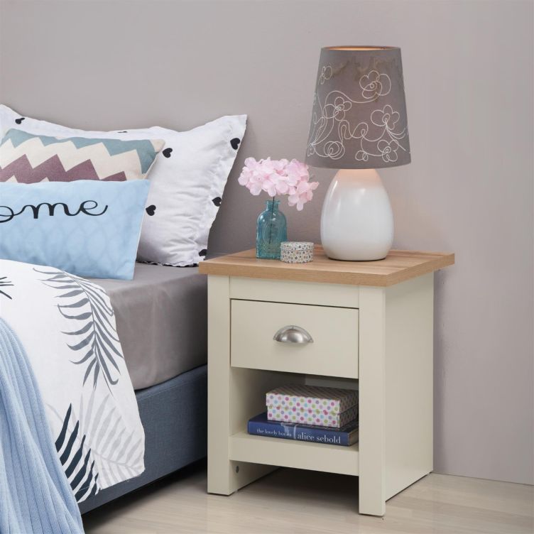 Lisbon 3 Piece Set (3 Door Wardrobe, 3+4 Chest, 1 Drw Bedside)