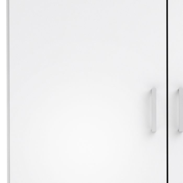 Space Wardrobe - 2 doors White 1750