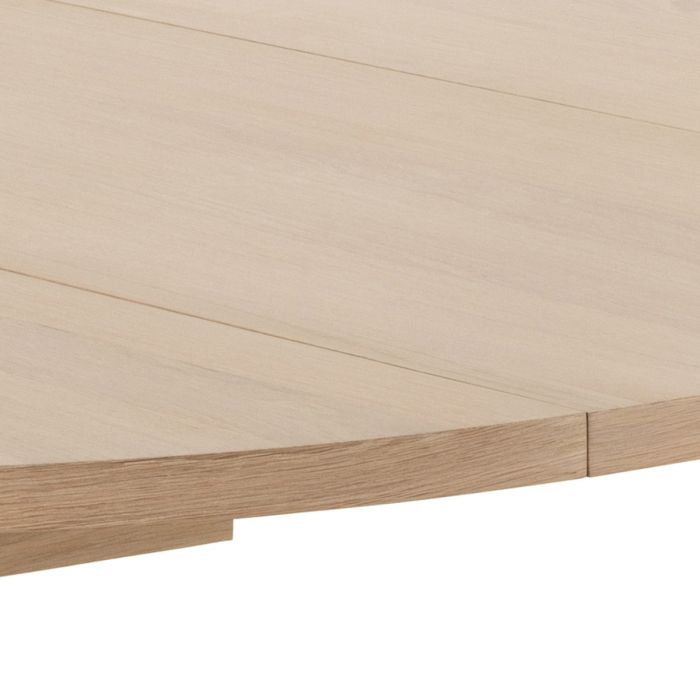A-Line Round Dining Table in White Oak