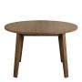 A-Line Round Dining Table Smoked Oak