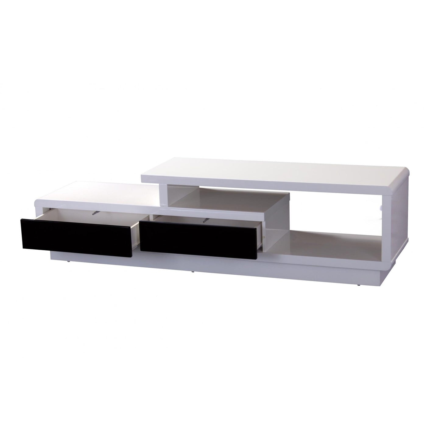 Abberly High Gloss TV Cabinet - White