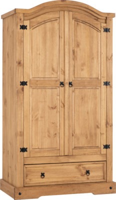 Corona Wardrobe 2 Doors&1Draw