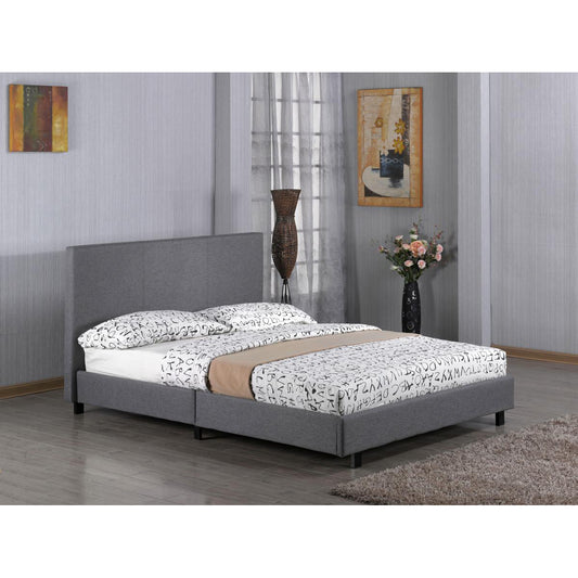 Fusion Fabric Storage 6 Foot Bed Grey