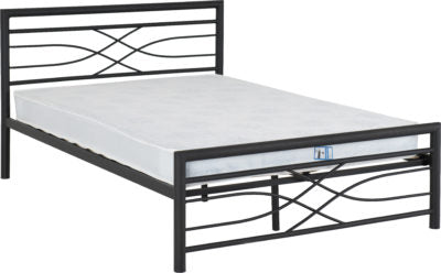 Kelly 5' Bed Frame & Mattress