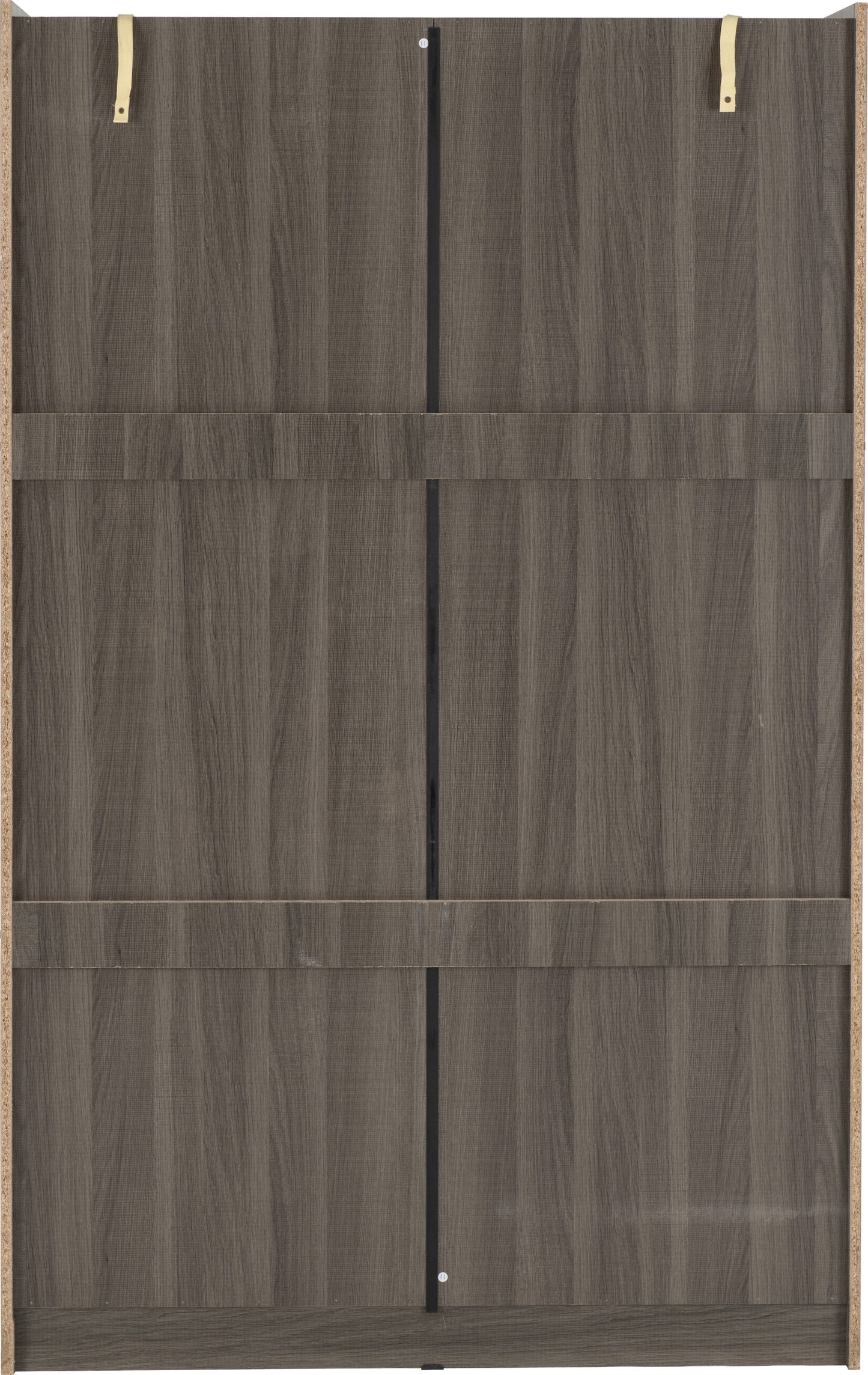 Lisbon 2 Door Sliding Wardrobe - Black Wood Grain