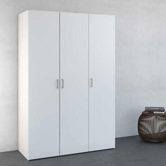 Space Wardrobe - 3 doors White 1750