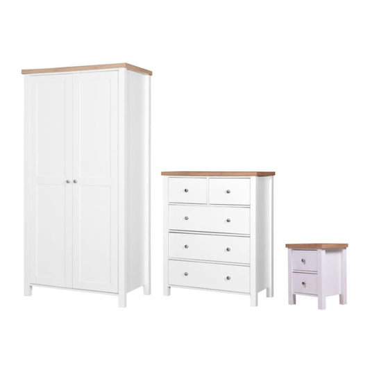 Astbury 3 Piece Bedroom Set 3+2 Drawer