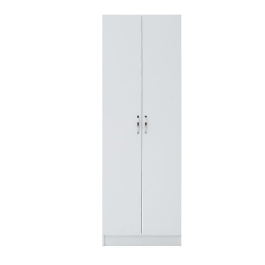 Essentials 2 door Wardrobe in White